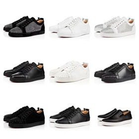 Christian Louboutin CL leather casual low-top fashion sneakers-2990